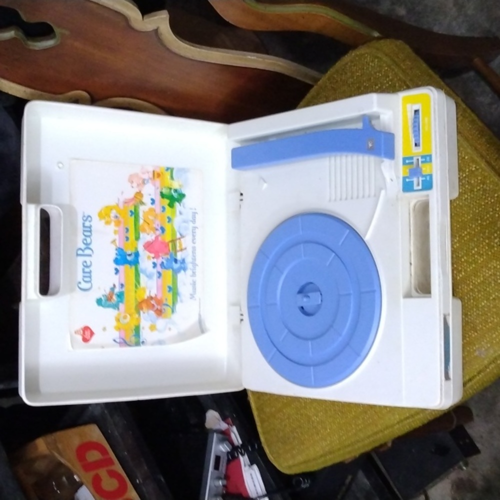 Care Bears 1984 record player